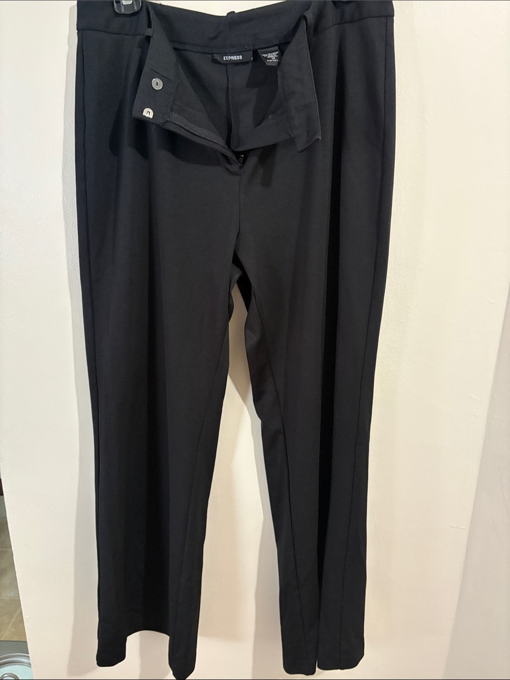 Express Women's Black Straight Dress Pants
